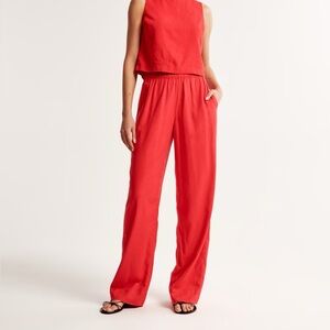 Abercrombie Women's Satin Pull-On Pant